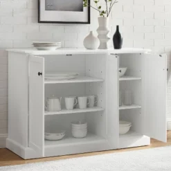 Shoreline Sideboard White - Crosley -Baxton Studio Shop GUEST 2829cbdb c5ce 459d a793 f8a7fc6db161
