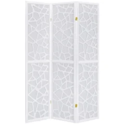 Legacy Decor Room Divider With Mosaic Cuts