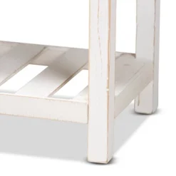 Deacon And Wood 2 Door Dining Room Buffet White/Brown - Baxton Studio -Baxton Studio Shop GUEST 2a3872c0 a1f9 4032 804c ba8253a9d9b9