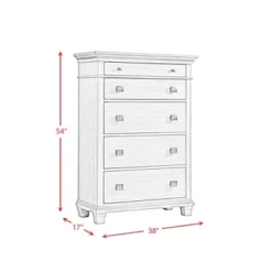 Clovis 5 Drawer Chest Gray - Picket House Furnishings -Baxton Studio Shop GUEST 2a7664bd 2bbe 4577 b9cc 3d15d5166aac