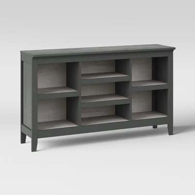 32" Carson Horizontal Bookcase With Adjustable Shelves - Threshold 2 32" Carson Horizontal Bookcase With Adjustable Shelves - Threshold - Image 2