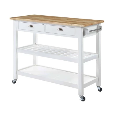 American Heritage 3 Tier Stainless Steel Kitchen Cart With Drawers - Breighton Home 11 American Heritage 3 Tier Stainless Steel Kitchen Cart With Drawers - Breighton Home - Image 11