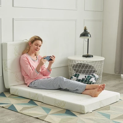 Cheer Collection Trifold Folding Mattress - Convenient Travel And Small Space Solution 2 Cheer Collection Trifold Folding Mattress - Convenient Travel And Small Space Solution - Image 2