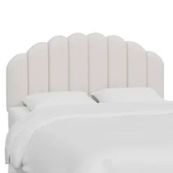 Twin Emma Shell Upholstered Headboard - Skyline Furniture -Baxton Studio Shop GUEST 2cd5ebfa c8fd 4757 ab9a 1b3cd9628b95