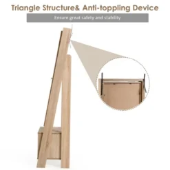 Costway Jewelry Cabinet Large Full Length Armoire 2-in-1 Stand Mirror Organizer -Baxton Studio Shop GUEST 2d187045 9cd2 4ad6 82d0 1c520acb88cb