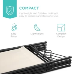 Best Choice Products 6ft 4-Panel Folding Privacy Screen Room Divider Decoration Accent W/ Steel Frame -Baxton Studio Shop GUEST 2d87ceb4 0a3c 4b22 87b9 fb2fb602b43c