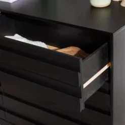 Ilya Solid Wood Modern Panel Front 6 Drawer Dresser - Saracina Home 25 Ilya Solid Wood Modern Panel Front 6 Drawer Dresser - Saracina Home -Baxton Studio Shop GUEST 2dc1e829 bc08 48d3 8058 ca72b93eb72b