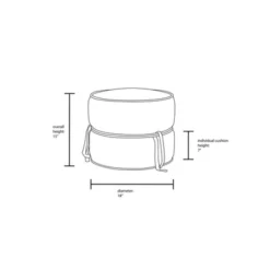 Olivia Round Pouf Rust - Opalhouse™ Designed With Jungalow™ 9 Olivia Round Pouf Rust - Opalhouse™ Designed With Jungalow™ -Baxton Studio Shop GUEST 2dec2442 055a 49e6 a91f e3a92174e078