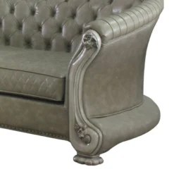 113" Dresden PU Sofa Vintage Bone White - Acme Furniture 6 113" Dresden PU Sofa Vintage Bone White - Acme Furniture -Baxton Studio Shop GUEST 2e1c154b d983 4f38 a2d0 548553f2222d