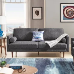 Hayden Tapered Leg Sofa Heather - Inspire Q 13 Hayden Tapered Leg Sofa Heather - Inspire Q -Baxton Studio Shop GUEST 2e570729 2743 46aa 9e99 df7cc67881ba