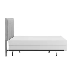 King Crestone Upholstered Headboard With Frame Gray - Hillsdale Furniture -Baxton Studio Shop GUEST 2e7c155b ae8c 4804 af11 14ce71f12501