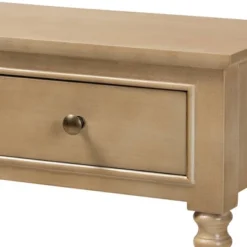 3 Drawer Calvin Wood Entryway Console Table - Baxton Studio -Baxton Studio Shop GUEST 2ec27919 1ea0 4384 ae7e 8c2c3fce7300