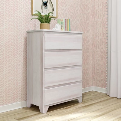 Max & Lily Farmhouse 4 Drawer Dresser 1 Max & Lily Farmhouse 4 Drawer Dresser