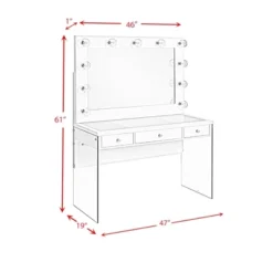2pc Jayden Vanity Set White - Picket House Furnishings 19 2pc Jayden Vanity Set White - Picket House Furnishings -Baxton Studio Shop GUEST 3012bef4 8470 4126 bf67 69540eb9eba7