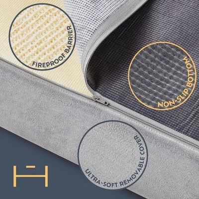 Hayward Heyward Trifold Mattress, 4.5" Folding Sofa Bed & Tri Folding Mattress 2 Hayward Heyward Trifold Mattress, 4.5" Folding Sofa Bed & Tri Folding Mattress - Image 2