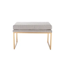 30.5" Decorative Pillowtop Ottoman - WOVENBYRD 20 30.5" Decorative Pillowtop Ottoman - WOVENBYRD -Baxton Studio Shop GUEST 30bd4ef8 288f 4d08 ac6f a3510e5790a5