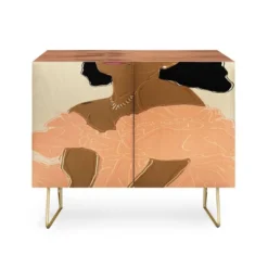 EELISE_NDRI Gushin Over You Credenza - Deny Designs -Baxton Studio Shop GUEST 30c32027 896a 465b a627 733236275670