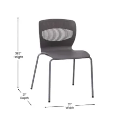 Flash Furniture HERCULES Series Commercial Grade 770 Lb. Capacity Ergonomic Stack Chair With Lumbar Support And Steel Frame 18 Flash Furniture HERCULES Series Commercial Grade 770 Lb. Capacity Ergonomic Stack Chair With Lumbar Support And Steel Frame -Baxton Studio Shop GUEST 32fadb03 4cc4 4f1e 80b1 a1c794a14553