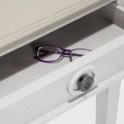 Benson End Table Nightstand With Drawers Light Gray - Finch 13 Benson End Table Nightstand With Drawers Light Gray - Finch -Baxton Studio Shop GUEST 3324baa6 0ab7 4a20 a130 483cca7da34e