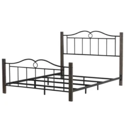 Full Dumont Bed Charcoal - Hillsdale Furniture -Baxton Studio Shop GUEST 33402fa8 da04 4487 b8c9 899574319d76