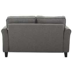 Harwin Loveseat Heather Gray - Lifestyle Solutions 10 Harwin Loveseat Heather Gray - Lifestyle Solutions -Baxton Studio Shop GUEST 340edf5e a346 44e5 8fe1 2f6ca301e48e