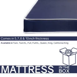 Continental Sleep, 5" Medium Firm Water Resistance Nylon Vinyl Dual Sided Mattress, Noiseless, Soft Cloud Feeling, 13 Continental Sleep, 5" Medium Firm Water Resistance Nylon Vinyl Dual Sided Mattress, Noiseless, Soft Cloud Feeling, -Baxton Studio Shop GUEST 3438d094 84d6 4f50 ba96 e7dcfb98290d