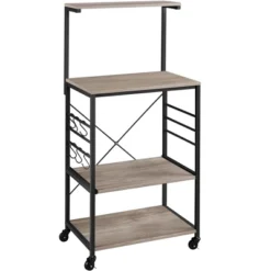Yaheetech 50.5"H Kitchen Baker's Rack With Side Hooks 17 Yaheetech 50.5"H Kitchen Baker's Rack With Side Hooks -Baxton Studio Shop GUEST 354124ed 3c61 4fa3 ab97 51cf915d7c3b