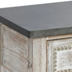 LuxenHome Distressed White Wood And Metal 3-Drawer 1-Shelf Console And Entry Table 24 LuxenHome Distressed White Wood And Metal 3-Drawer 1-Shelf Console And Entry Table -Baxton Studio Shop GUEST 3568ae4d 447f 4e22 ac3f 1ddf01f88003