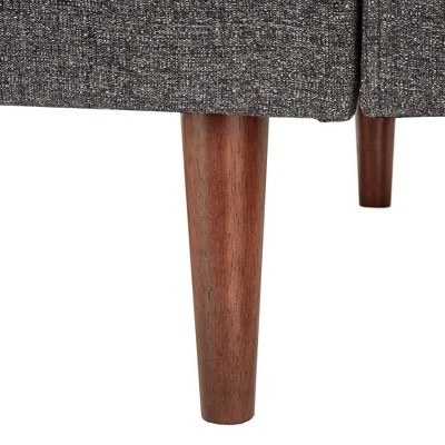 Hayden Tapered Leg Sofa Heather - Inspire Q 5 Hayden Tapered Leg Sofa Heather - Inspire Q - Image 5