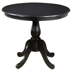 36" Salem Round Pedestal Dining Table - Carolina Chair & Table -Baxton Studio Shop GUEST 369a4295 dda7 4e16 8669 dd443efca3c1