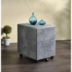 Jurgen File Cabinet Faux Concrete - Acme Furniture -Baxton Studio Shop GUEST 36b3788d c104 407a 96b8 74883e71e491