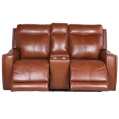 Natalia Power Loveseat Console Recliner Caramel Leather - Steve Silver Co. 19 Natalia Power Loveseat Console Recliner Caramel Leather - Steve Silver Co. -Baxton Studio Shop GUEST 36f5d273 ade2 47c4 b22a 1c30cd97a6ab