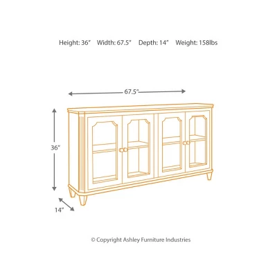Decorative Storage Cabinets FLAT G - Signature Design By Ashley 5 Decorative Storage Cabinets FLAT G - Signature Design By Ashley - Image 5
