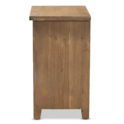 Clement 2 Drawer Wood Spindle Nightstand Brown - Baxton Studio 9 Clement 2 Drawer Wood Spindle Nightstand Brown - Baxton Studio -Baxton Studio Shop GUEST 379cd8a6 d28c 41a2 b084 1e96779c2354