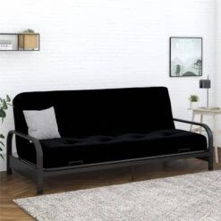 Full 8" Braga Spring Coil Microfiber Futon Mattress - Signature Sleep