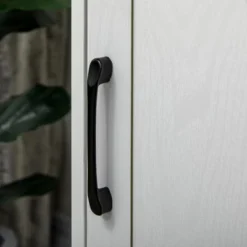 HOMCOM Farmhouse Coffee Bar Cabinet, Kitchen Sideboard, Buffet Cabinet With Sliding Barn Door And 3 Storage Drawers For Living Room, White 8 HOMCOM Farmhouse Coffee Bar Cabinet, Kitchen Sideboard, Buffet Cabinet With Sliding Barn Door And 3 Storage Drawers For Living Room, White -Baxton Studio Shop GUEST 3913fc67 ab6b 4258 b8f1 47ecd7c55bf0