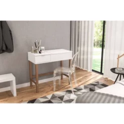 Aspen Pull Top Vanity White - Polifurniture -Baxton Studio Shop GUEST 39429913 43c2 456f 990d 8bff0c8b7e29