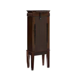 Verona Italian Influenced Jewelry Armoire Espresso - Powell Company -Baxton Studio Shop GUEST 3a00eef6 328c 4f11 a831 aa0f83222a3a