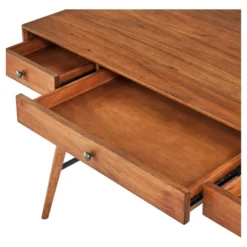 Foerster Mid Century Writing Desk - Warm Brown - Inspire Q -Baxton Studio Shop GUEST 3a693aaf bbb1 4548 86f3 a97cf8203299