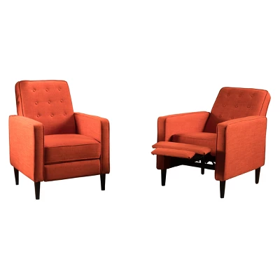 Set Of 2 Mervynn Mid-Century Recliner - Christopher Knight Home 13 Set Of 2 Mervynn Mid-Century Recliner - Christopher Knight Home - Image 13