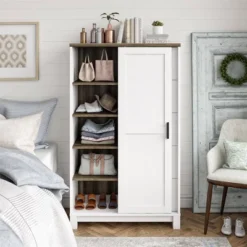 Sandlin Gentleman's Chest White - Room & Joy -Baxton Studio Shop GUEST 3a8142e8 1594 45e9 8518 4ddbcc10d0c3