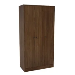 Denmark 3 Door Wardrobe - Polifurniture -Baxton Studio Shop GUEST 3ab4736c ddc0 4d04 ba63 745869dfba6d