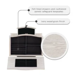 Helene Jewelry Armoire - Powell Company -Baxton Studio Shop GUEST 3b48949f 765d 4652 8895 ca094773a7d1