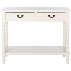 Athena 2 Drawer Console Table - Safavieh -Baxton Studio Shop GUEST 3b556e1e f0ae 4c1f b8ab bb8e339be279