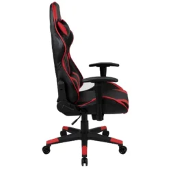 BlackArc Delta Gaming Setup: Reclining Chair With Lumbar Support & Headrest; Desk With Detachable Headphone Hook/Cupholder & Monitor Stand -Baxton Studio Shop GUEST 3b785c8b 074b 46a2 a7f3 35ce521b717f