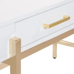 Broadway Desk White Gloss - OSP Home Furnishings 11 Broadway Desk White Gloss - OSP Home Furnishings -Baxton Studio Shop GUEST 3b804213 c3c5 443e bda0 a07d3b8c5dd9