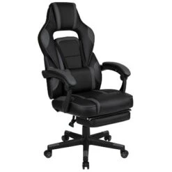 Flash Furniture Gaming Desk With Cup Holder/Headphone Hook/Monitor Stand & Reclining Back/Arms Gaming Chair With Footrest -Baxton Studio Shop GUEST 3b835c78 1195 4d20 8b6d 9c6447f77d79