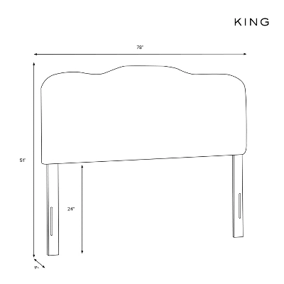 Seville Metallic Upholstered Headboard - Skyline Furniture 4 Seville Metallic Upholstered Headboard - Skyline Furniture - Image 4