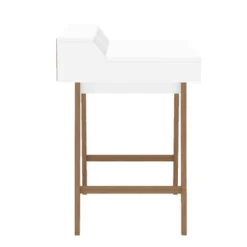 Hanover Writing Desk White - Polifurniture