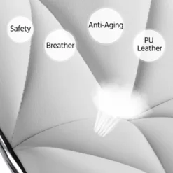 Yaheetech 2pcs Height Adjustable PU Leather Upholstered Swivel Bar Stool Chairs -Baxton Studio Shop GUEST 3d410d00 c760 4084 a1da 61568d8644d5